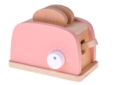 Zestaw drewniany Toster Ekspres Mikser +akcesoria Małe AGD do zabawy ZA5929