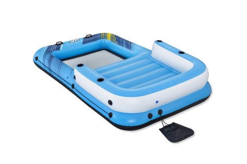 Wyspa do pływania 4-osobowy Materac 305x186x58cm BESTWAY + Daszek + Siateczkowe dno Wyspa do pływania 4-osobowy Materac 305x186x58cm BESTWAY + Daszek + Siateczkowe dno