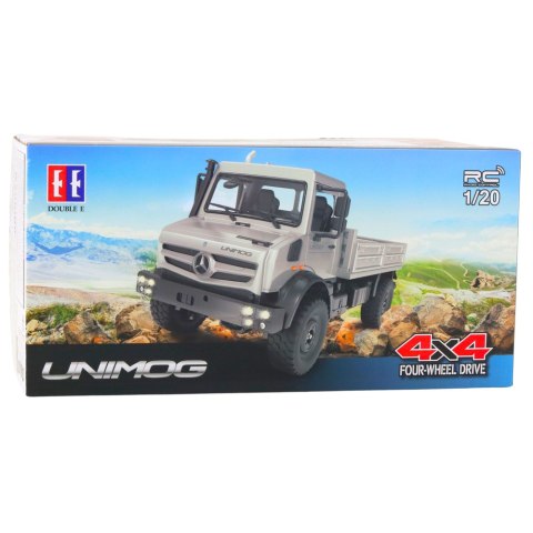 Double E Samochód Terenowy Mercedes Unimog Zdalnie Sterowany RC 4x4 1:20