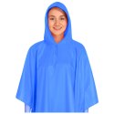 LEAN Płaszcz Peleryna Przeciwdeszczowa Wielokrotnego Użytku Niebieska 132 x 203 cm