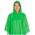 LEAN Płaszcz Peleryna Przeciwdeszczowa Wielokrotnego Użytku Zielona 132 x 203 cm