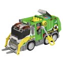 LEAN TOYS Ciężarówka Śmieciarka Miejska Pojazd Komunalny Światła Dźwięki