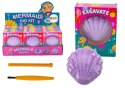LEAN TOYS Zestaw Archeologiczny Syrenka W Muszelce Dłuto Pędzelek