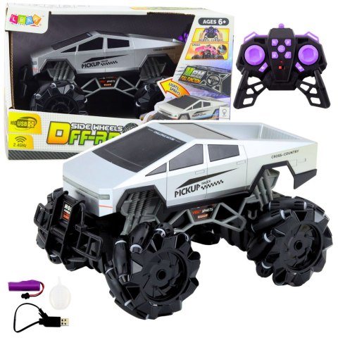 LEAN Toys Auto Terenowe Pick Up Truck Zdalnie Sterowany RC Światła Efekt Dymny 1:16