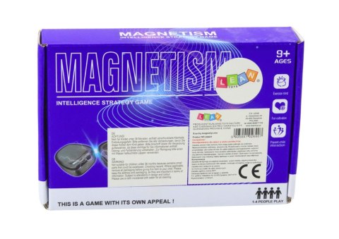 LEAN Toys Mini Gra Strategiczna Kamienie Magnetyczne Szachy