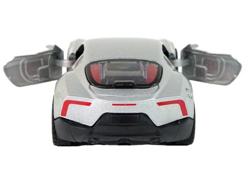 LEAN Toys Pojazd Resorak 1:36 Napęd Frykcyjny Światła Dźwięki Srebrny