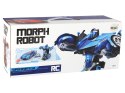 LEAN Toys Samochód- Robot Transformacja R/C 1:10 Zielony Sterowanie Gestami
