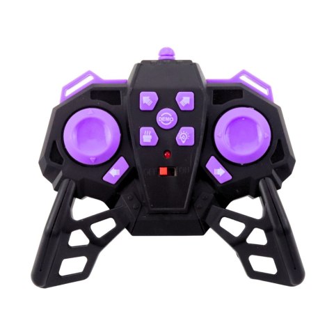 LEAN Toys Samochód Terenowy Policyjny Zdalnie Sterowany RC Światła Efekt Dymny 1:16