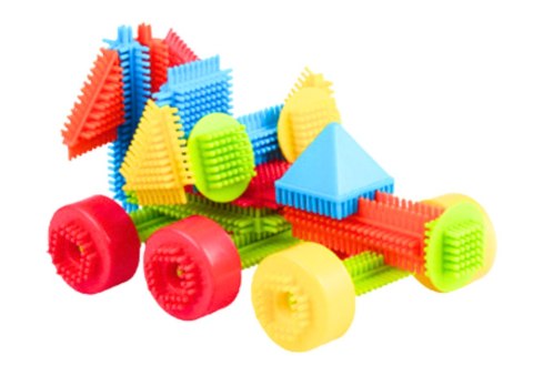 LEAN Toys Zestaw Klocków W Pudełku 200 Elementów Wielokolorowe