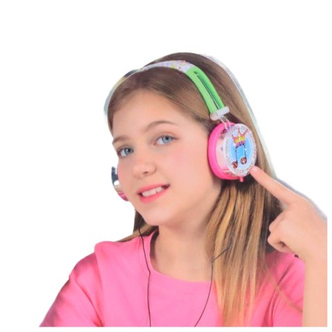 LEAN Toys Zestaw Kreatywny Słuchawki Nauszne Do Ozdabiania Przewodowe DIY