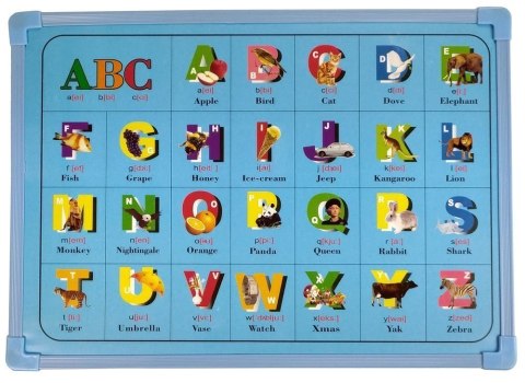 LEAN Toys Zestaw Magnastix Klocki Magnetyczne 560 + Tablica