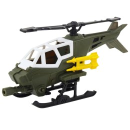 LEAN Toys Zestaw Militarny Helikopter Wojskowy Figurka Żołnierza Broń