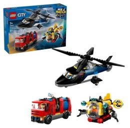 LEGO(R) CITY 60462 (3szt) Zestaw z helikopterem, woz