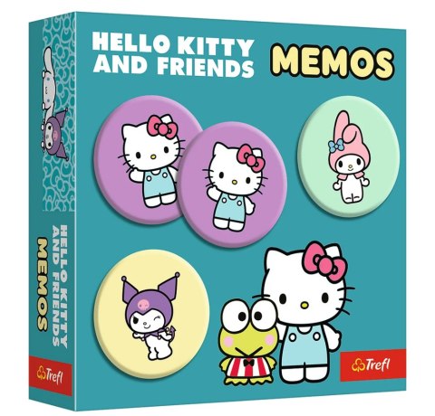 Trefl Gry Gra dla dzieci Memos Hello Kitty Trefl 02898
