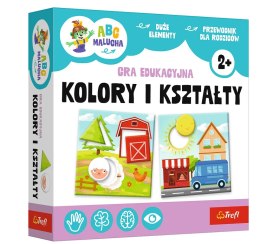 Trefl Gry Gra edukacyjna Kolory i Kształty ABC Malucha Rodzina Treflików Trefl 02904