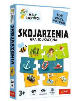 Trefl Gry Gra edukacyjna Skojarzenia Mały Odkrywca Trefl 02808