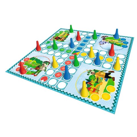 Trefl Gry Gra planszowa Chińczyk Rodzina Treflików Trefl 02069