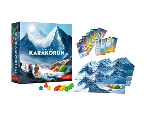 Trefl Gry Gra planszowa Karakorum Reiner Knizia King of the Mountains Trefl 02739
