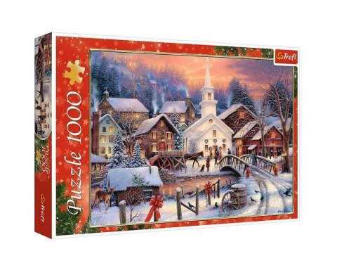 Trefl Puzzle Puzzle - 1000 XMAS - Białe Święta - Trefl 10602