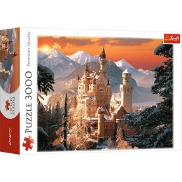 Trefl Puzzle Puzzle - 3000 - Zimowy Zamek Neuschwanstein - Trefl 33025