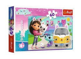Trefl Puzzle Puzzle - 60 - Gabi i kocie przygody - Koci Domek Gabi Film - Trefl 17415