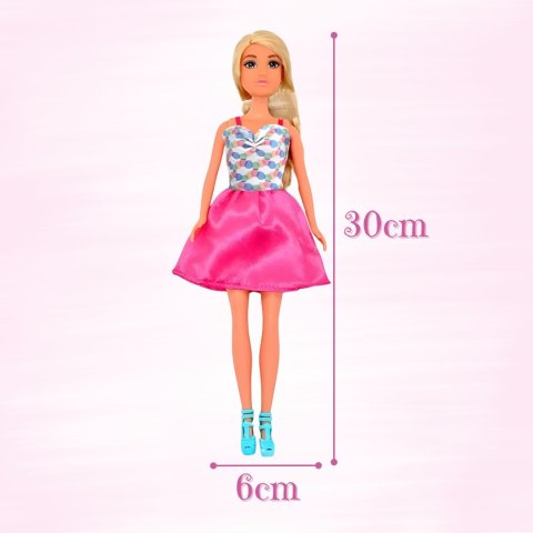 WOOPIE ROYAL Lalka Lily Bobas Krzesełko do Karmienia Zestaw Akcesoria