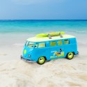 WOOPIE Samochód Bus Surfing Klasyczny Niebieski Ze Światłem I Dźwiękiem Model
