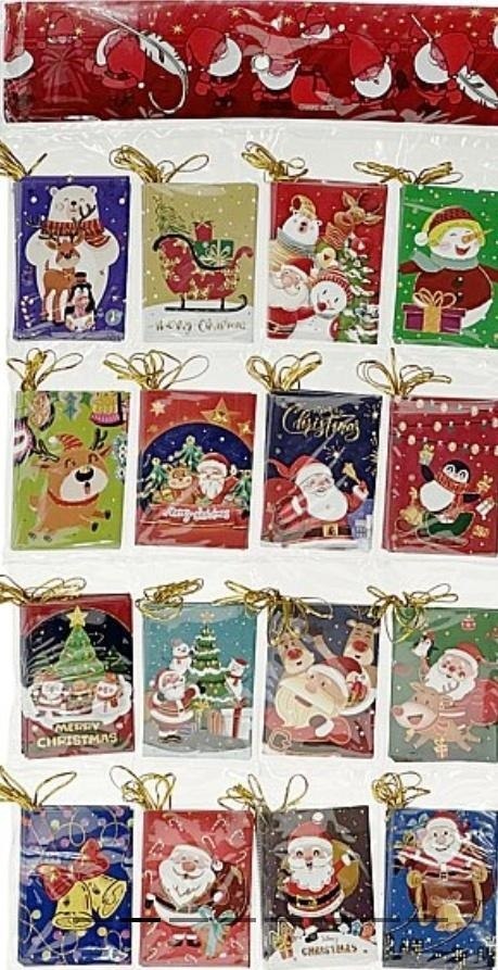 Zawieszki prezentowe Boże Narodzenie