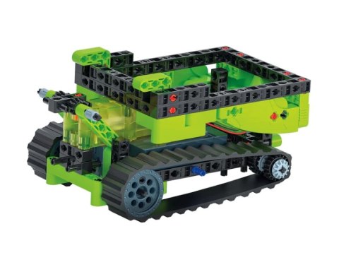 Clementoni Naukowa Zabawa Klocki Laboratorium Mechaniki Ciągnik Gąsienicowy Silnik Elektryczny Język Polski Clementoni 50689