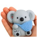 LEAN TOYS Gniotek Antystresowy Miękki Koala Z Wełnianą Torbą 8,5cm