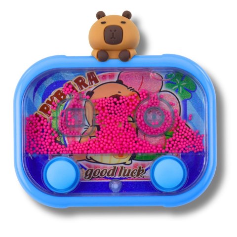LEAN TOYS Gra Wodna Zręcznościowa Kapibara Kuleczki Podświetlana Mix