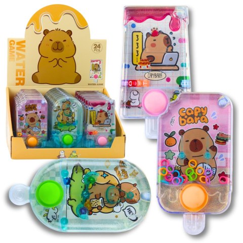 LEAN TOYS Gra Wodna Zręcznościowa W Kształcie Loda Na Patyku Kapibara Mix