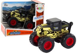 LEAN TOYS Pojazd Auto z Napędem Frykcyjnym Terenowe Czarne