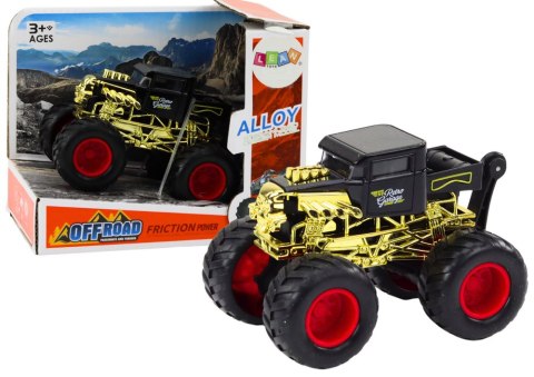 LEAN TOYS Pojazd Auto z Napędem Frykcyjnym Terenowe Czarne