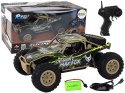 LEAN Toys Autko Terenowe Zdalnie Sterowane R/C 1:24 Brązowo-Zielone