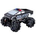 LEAN Toys Auto Terenowe Pick Up Truck Policja Zdalnie Sterowany RC Światła Dym 1:16