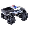 LEAN Toys Auto Terenowe Pick Up Truck Policja Zdalnie Sterowany RC Światła Dym 1:16