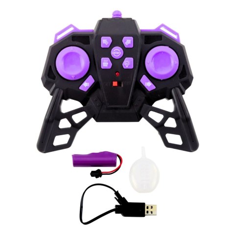 LEAN Toys Auto Terenowe Pick Up Truck Policja Zdalnie Sterowany RC Światła Dym 1:16