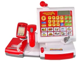 LEAN Toys Kasa Fiskalna Dotykowa Akcesoria Czytnik Dźwięk