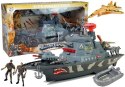LEAN Toys Wojskowy Statek Baza Militarna Światła i Dźwięki