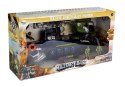 LEAN Toys Zestaw Wojskowy Łódź Podwodna 54 cm z Dźwiękami Helikopter