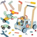TOOKY TOY Drewniany Chodzik Samochód Mini Warsztat STEM