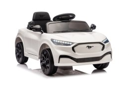 LEAN CARS Auto Na Akumulator Ford Mustang Mach-E Biały 24V