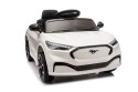 LEAN CARS Auto Na Akumulator Ford Mustang Mach-E Biały 24V