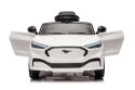 LEAN CARS Auto Na Akumulator Ford Mustang Mach-E Biały 24V