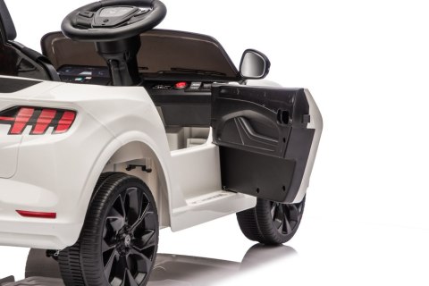 LEAN CARS Auto Na Akumulator Ford Mustang Mach-E Biały 24V