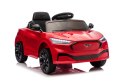 LEAN CARS Auto Na Akumulator Ford Mustang Mach-E Czerwone 24V
