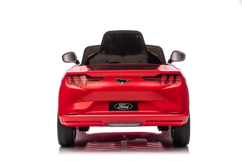 LEAN CARS Auto Na Akumulator Ford Mustang Mach-E Czerwone 24V