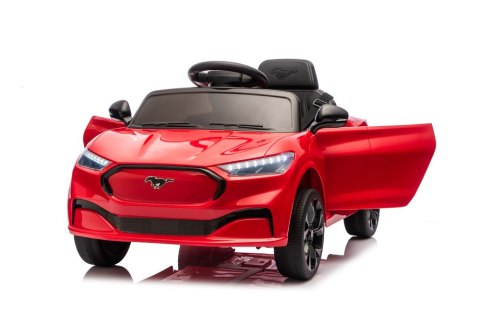LEAN CARS Auto Na Akumulator Ford Mustang Mach-E Czerwone 24V