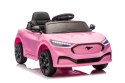 LEAN CARS Auto Na Akumulator Ford Mustang Mach-E Różowy
